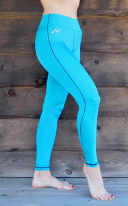 Nickers Performance Riding Leggings, Full-Length, Teal